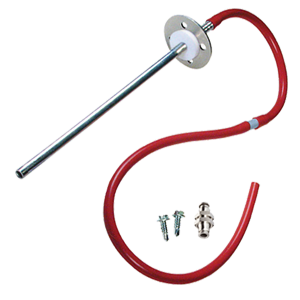 6" Aluminum Static Pressure Probe Assembly