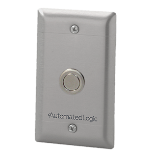 Wall Plate Sensor with Low Profile Override