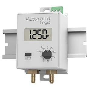 EZ Pressure mounted in DIN Rail