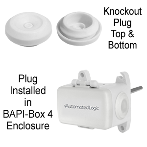 Pierceable Knockout Plug