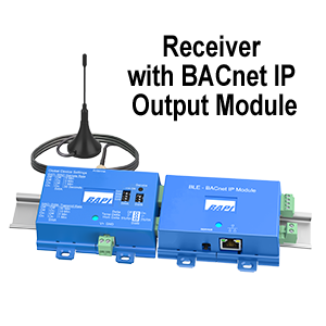 Receiver with BACnet IP Output Module