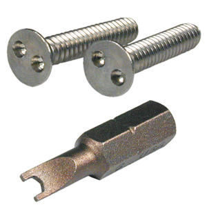 Spanner Screws and Spanner Bit